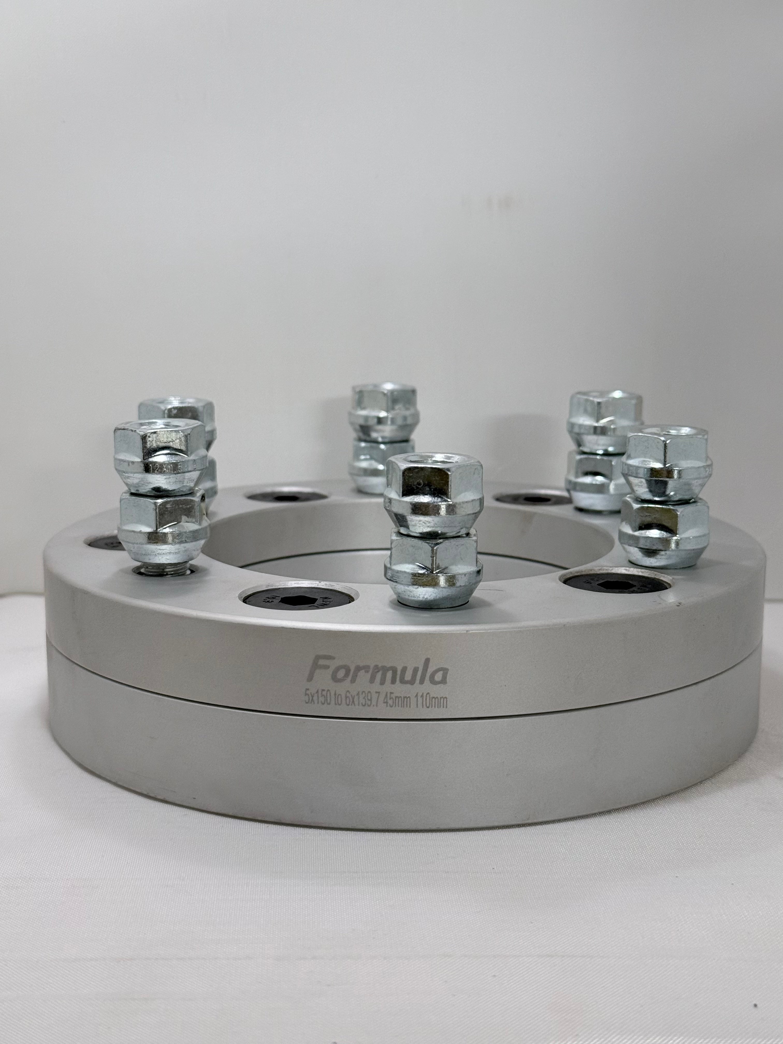 SPACERS 5X150 TO 6X139.7 45MM 110MM 12X1.5 GREY