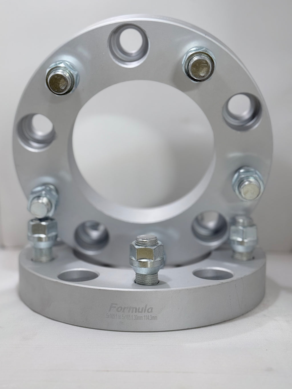 SPACERS 5X165.1 TO 5X165.1 30MM 114.3MM 16X1.5 GREY