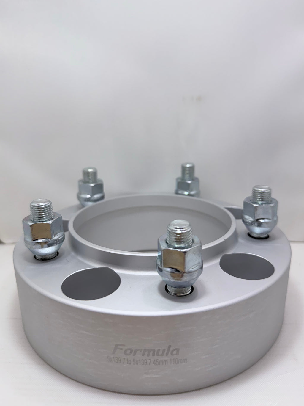 SPACERS 5X139.7 TO 5X139.7 45MM 110MM 12X1.25 GREY