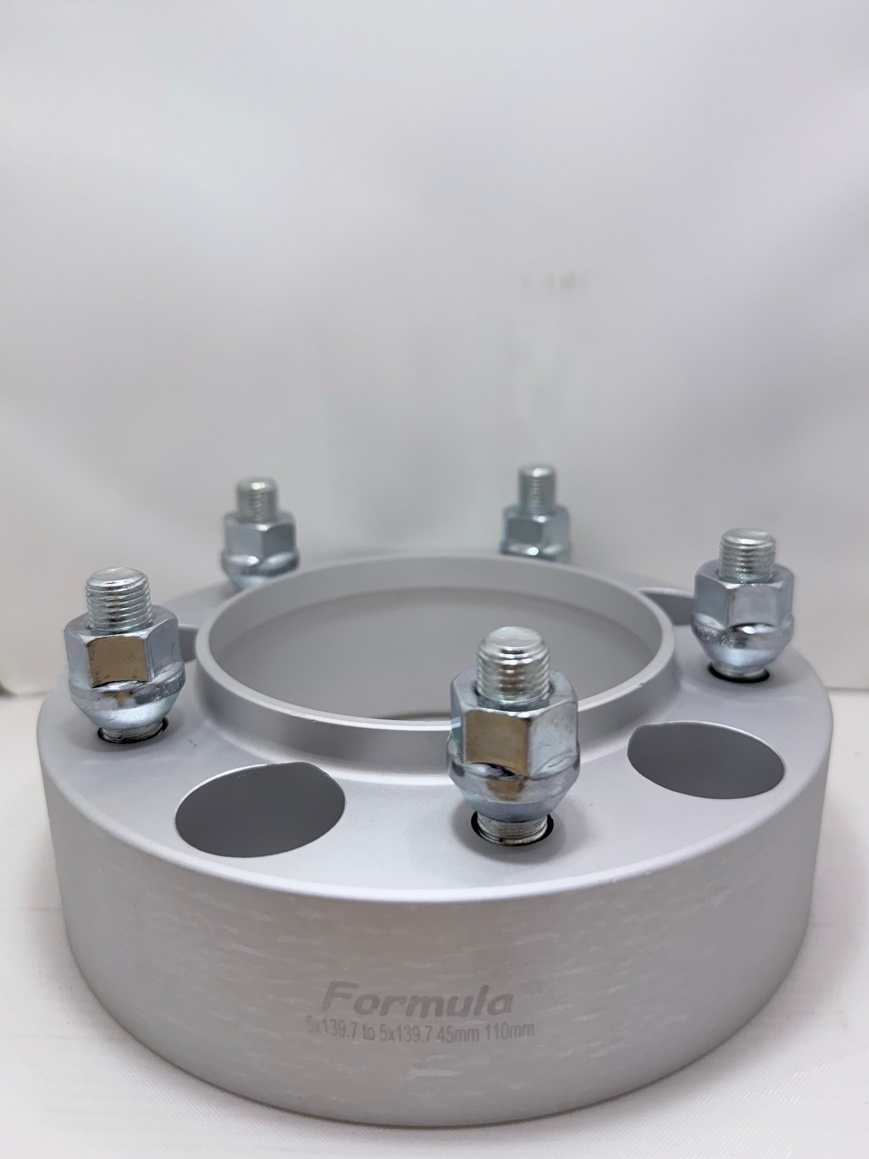 SPACERS 5X139.7 TO 5X139.7 45MM 110MM 12X1.25 GREY